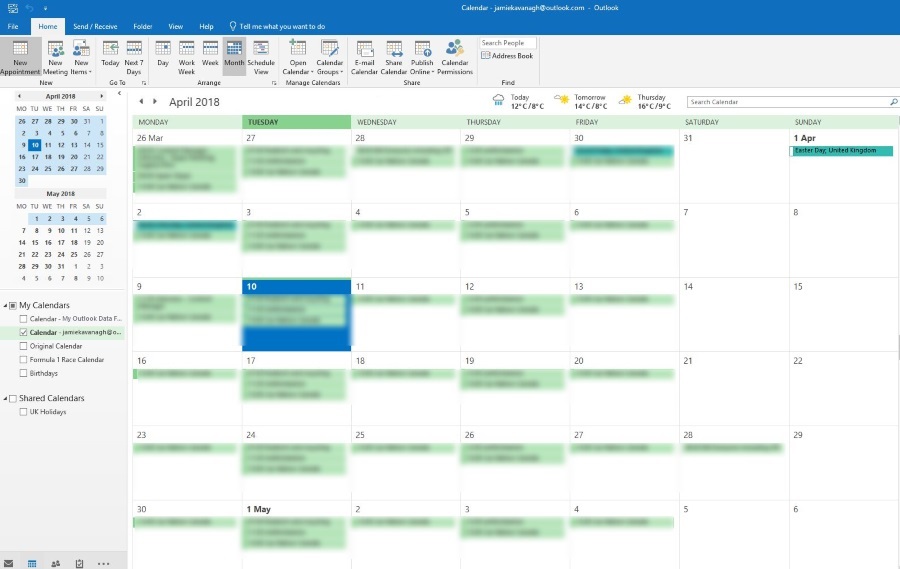 move outlook for mac calendar to google calendar